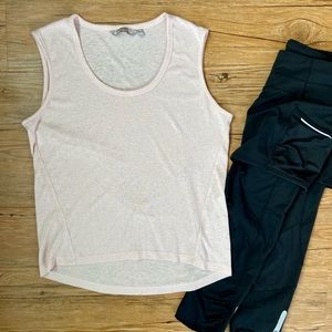 Athleta small light pink tank
